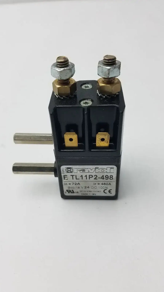 Ravioli Power contactor E TL11P2-498, In 72A, Ir 480A, Bobina V24 DC Contactor, second-hand product photo 1