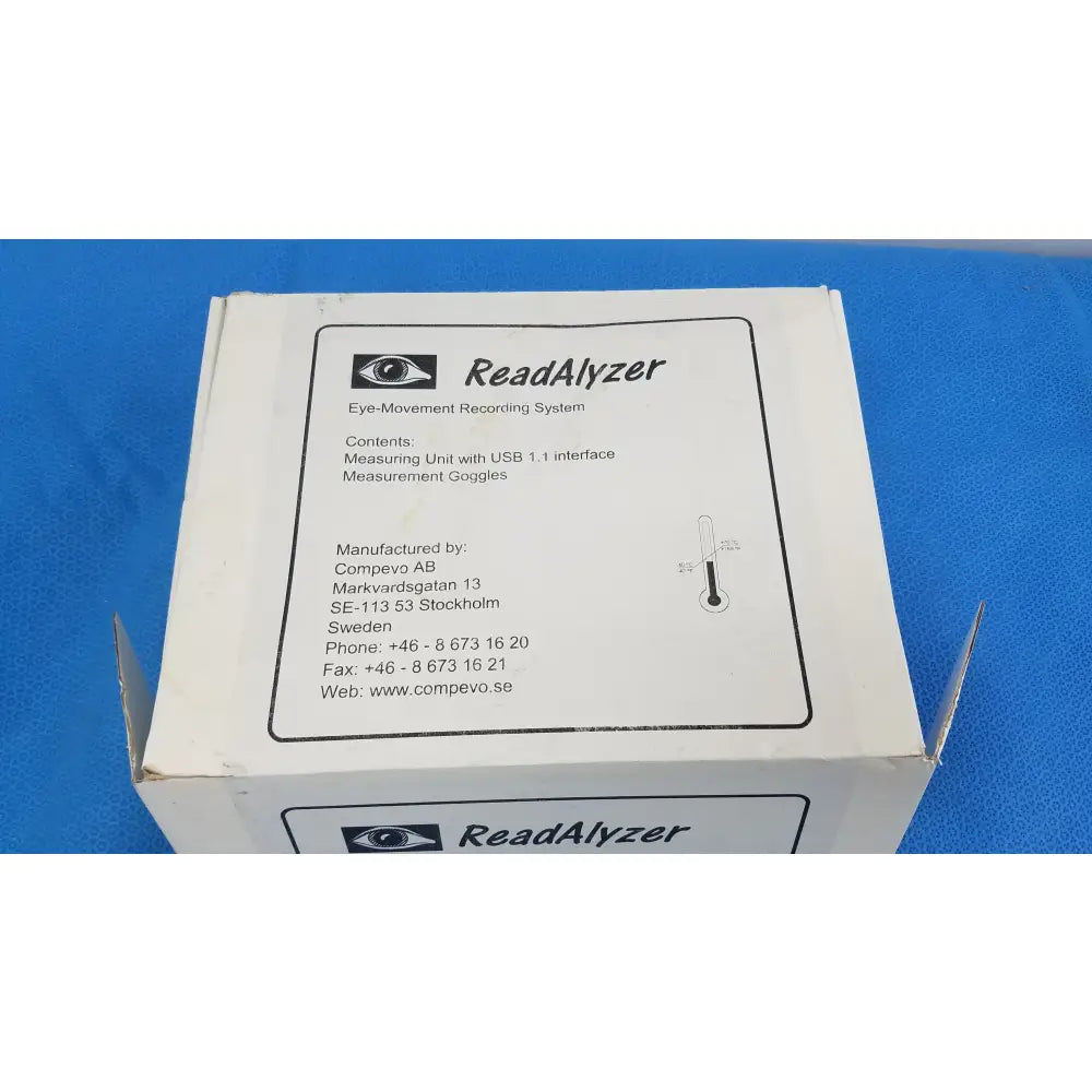 ReadAlyzer Eye-Movement Recording System Eye Movement Tracking and Analysis System, second-hand product photo 13