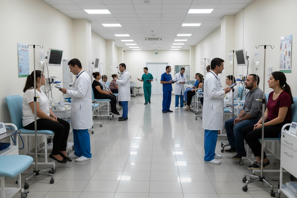 Clinic or private practice selling medical equipment