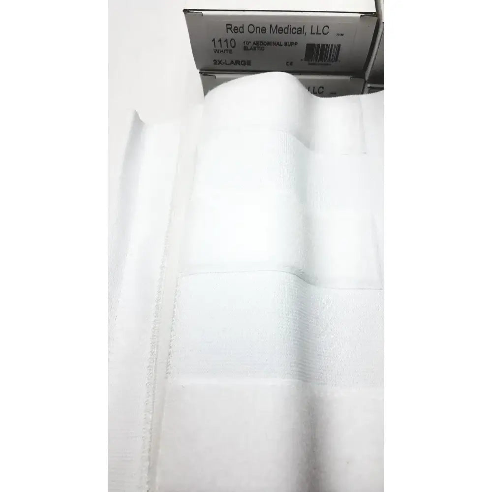Red One Medical 1110 White 10" Abdominal Support Elastic Size 2X-L - Lot of 11 Abdominal Binder, new product photo 5