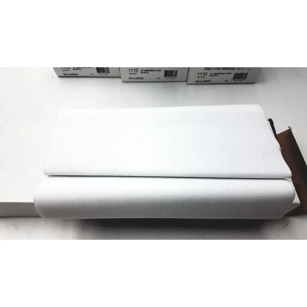 Red One Medical 1110 White 10" Abdominal Support Elastic Size 2X-L - Lot of 11 Abdominal Binder, new product photo 4