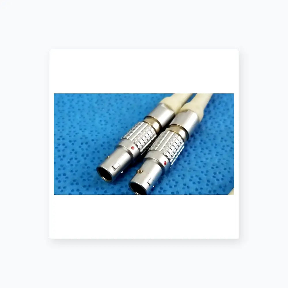 Reuse Medical Equipment Redel Cables Three LEMO Connectors Green Black White Multi-Connector Cable, second-hand product photo 7