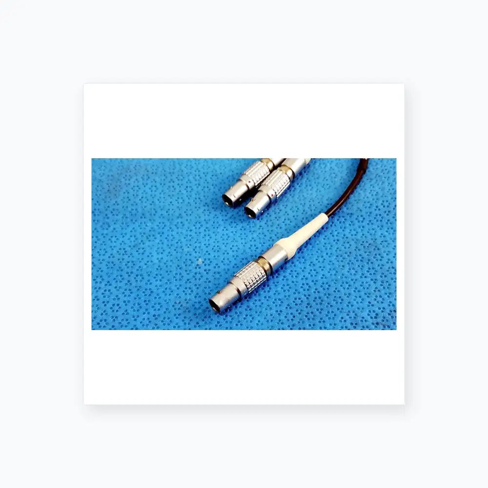 Reuse Medical Equipment Redel Cables Three LEMO Connectors Green Black White Multi-Connector Cable, second-hand product photo 6