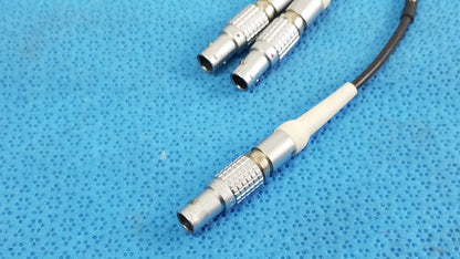 Reuse Medical Equipment Redel Cables Three LEMO Connectors Green Black White Multi-Connector Cable, second-hand product photo 6