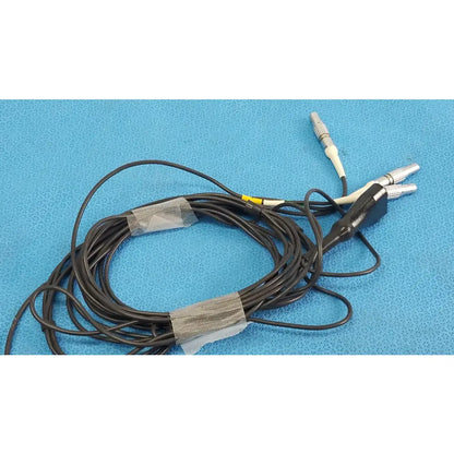 Reuse Medical Equipment Redel Cables Three LEMO Connectors Green Black White Multi-Connector Cable, second-hand product photo 2