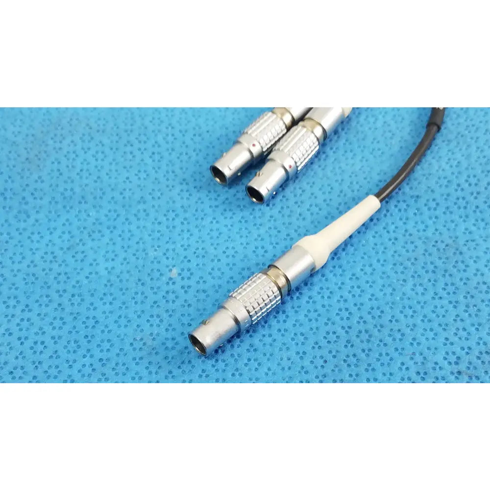 Reuse Medical Equipment Redel Cables Three LEMO Connectors Green Black White Multi-Connector Cable, second-hand product photo 6