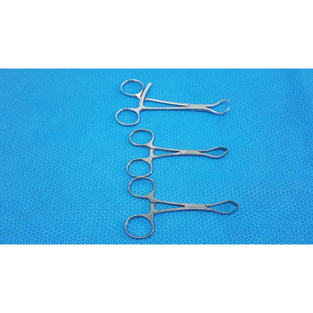 Centurion Pakistan Reduction Forceps with Points 399.07 Lot of 3 – Surgical Stainless Orthopedic Reduction Forceps, second-hand product photo 2