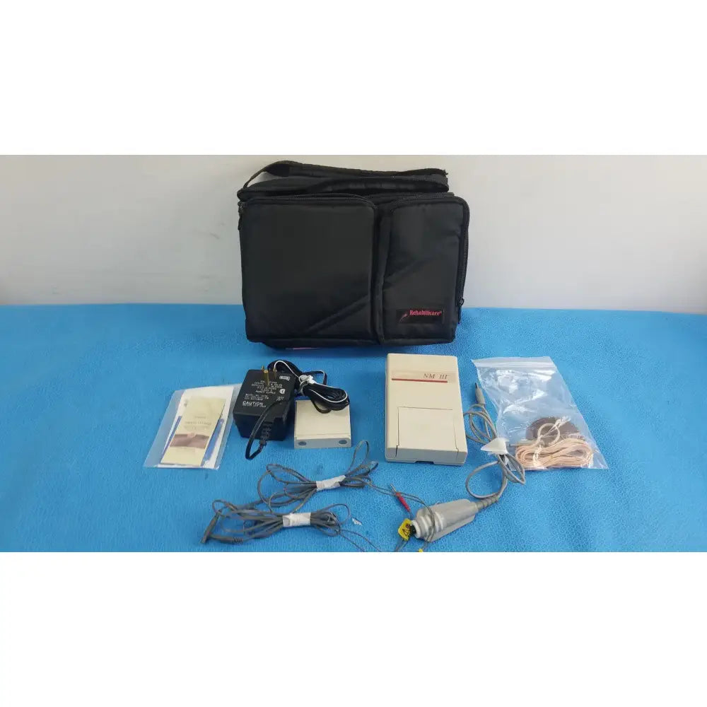 Reuse Medical Rehabilitare NM III Stimulator System With Accessories And Case Other Medical & Lab Equipment, second-hand product photo 1