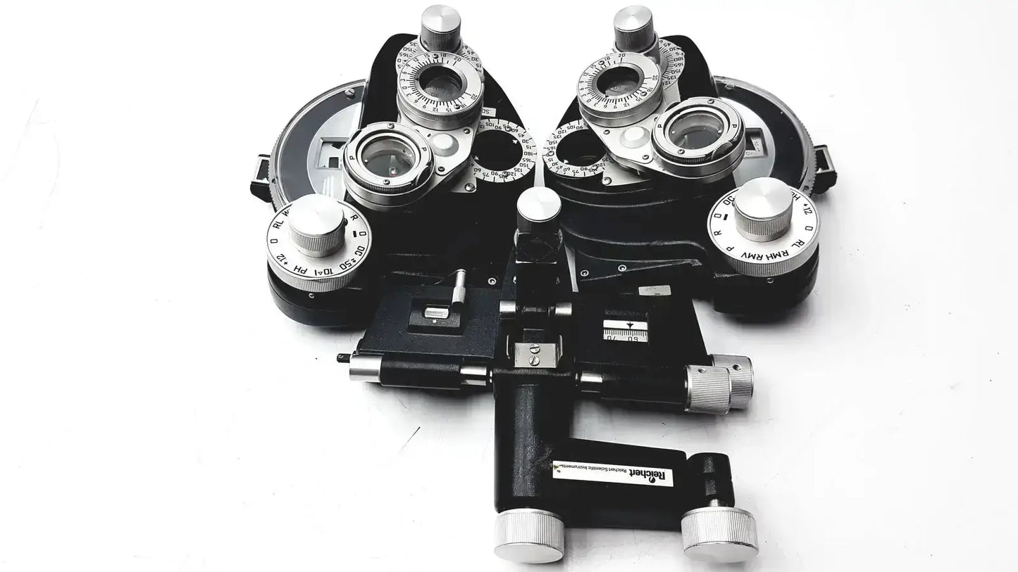 Reichert 11625 Minus Cylinder Phoropter Refracting Instrument - Has Some Damage Phoropter, as-is (for parts) product photo 7