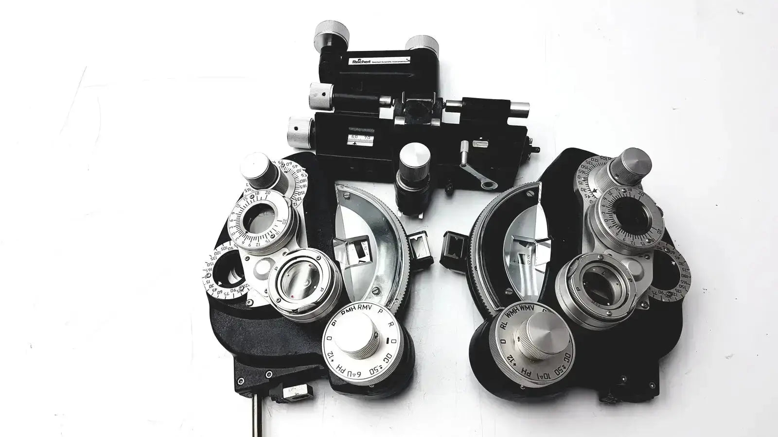 Reichert 11625 Minus Cylinder Phoropter Refracting Instrument - Has Some Damage Phoropter, as-is (for parts) product photo 5