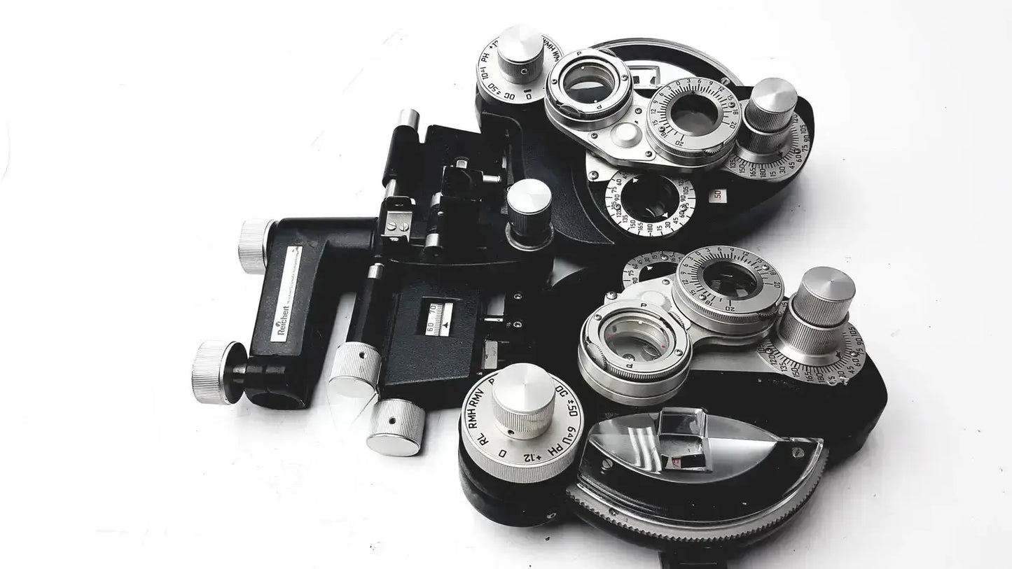 Reichert 11625 Minus Cylinder Phoropter Refracting Instrument - Has Some Damage Phoropter, as-is (for parts) product photo 8