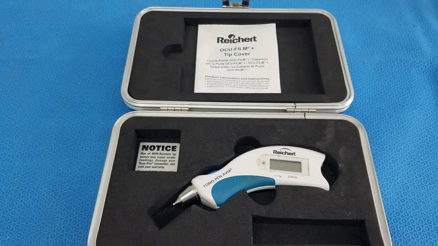 Reichert Tono Pen AVIA Handheld Tonometer with Case