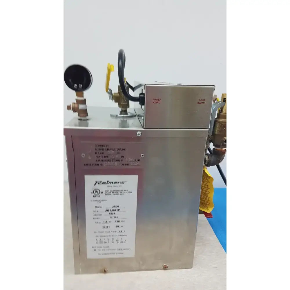 Reimers JR06 Steam-Cleaning Machine – Industrial Steam Cleaner Unit Steam-Cleaning Machine, second-hand product photo 6
