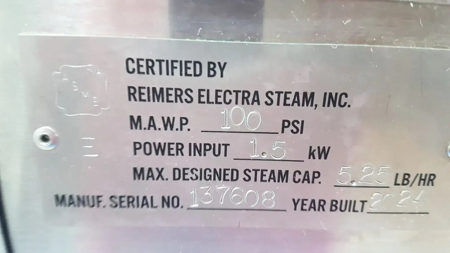 Reimers JR06 Steam-Cleaning Machine – Industrial Steam Cleaner Unit Steam-Cleaning Machine, second-hand product photo 7
