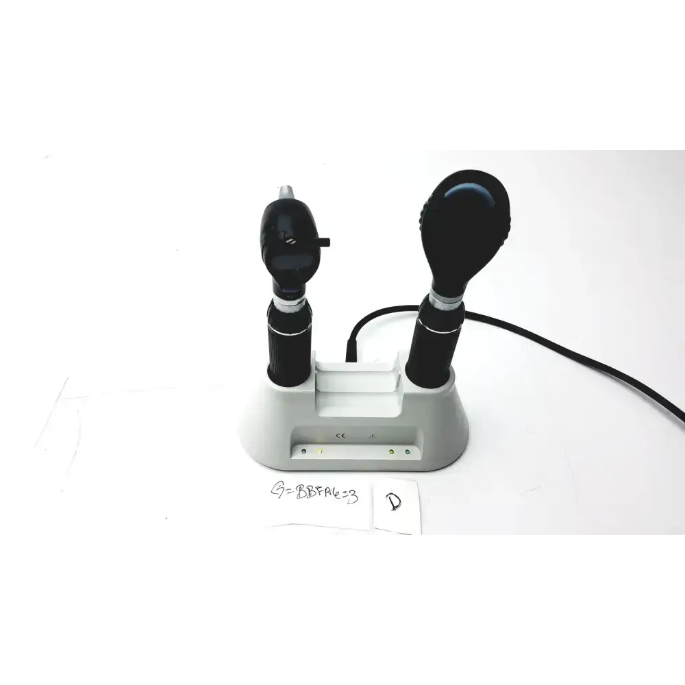 Reister Ophthalmoscope/retinoscope With Double Charger Ophthalmoscope/Retinoscope Set, as-is (for parts) product photo 1