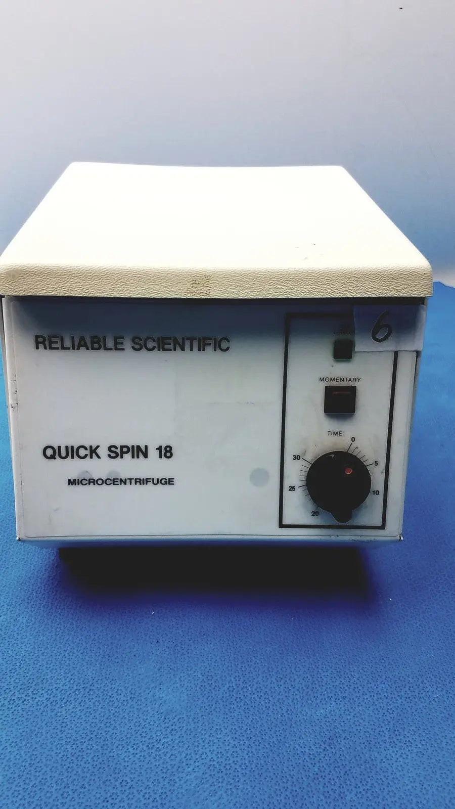 Reuse Medical Reliable Scientific Quick Spin 18 Micro Centrifuge 115V 6 Amp Laboratory Centrifuge Tubes, second-hand product photo 1