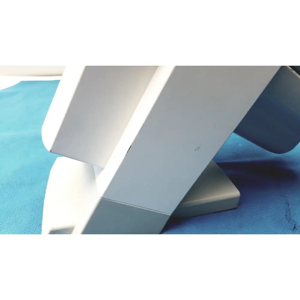 White plastic computer monitor stand for renfert sympress impression mixing machine 60001000 accessory