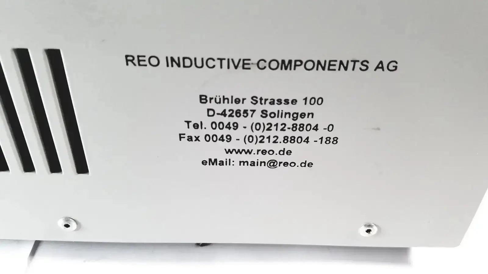 REO Reomed 600 IEC/EN60601-1 Medical Isolating Transformer 3rd Edition Medical Isolating Transformer, second-hand product photo 11