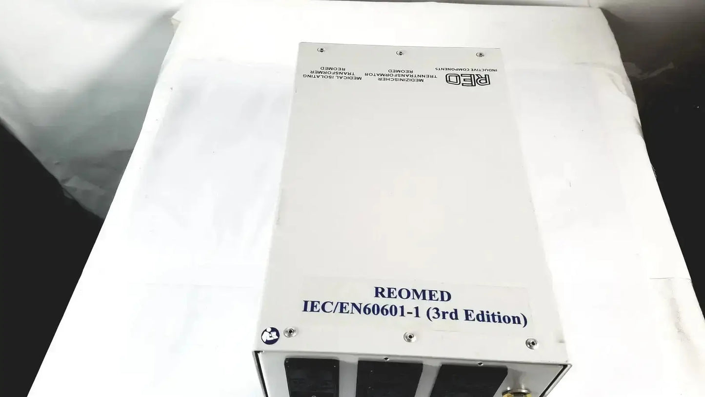 REO Reomed 600 IEC/EN60601-1 Medical Isolating Transformer 3rd Edition Medical Isolating Transformer, second-hand product photo 2