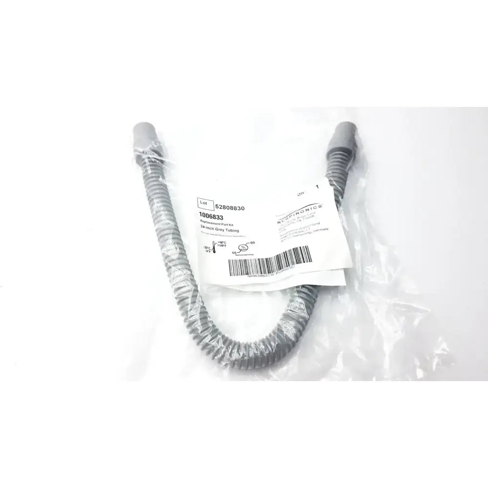 Respironics 1006833 Replacement Part Kit 24-inch Grey Tubing Replacement Parts, second-hand product photo 1