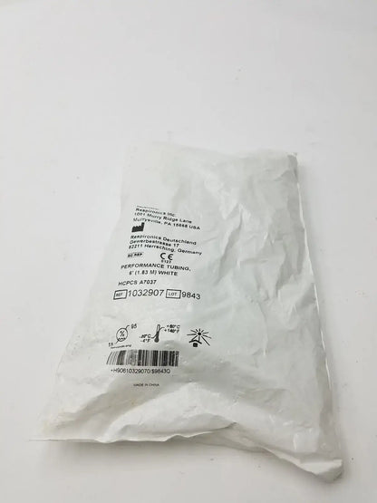 Respironics 1032907 Performance Tubing 6' (1.83 M) White Respiratory Tubing, new product photo 4