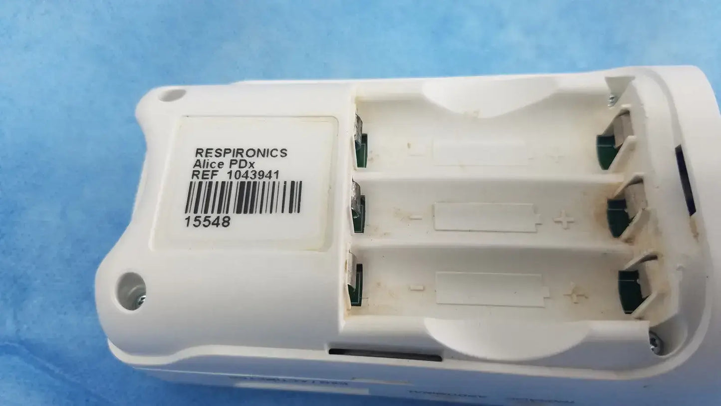 RESPIRONICS ALICE PDx Ref # 1043941 Sleep Diagnostic Missing Piece Sleep Diagnostic System, as-is (for parts) product photo 11