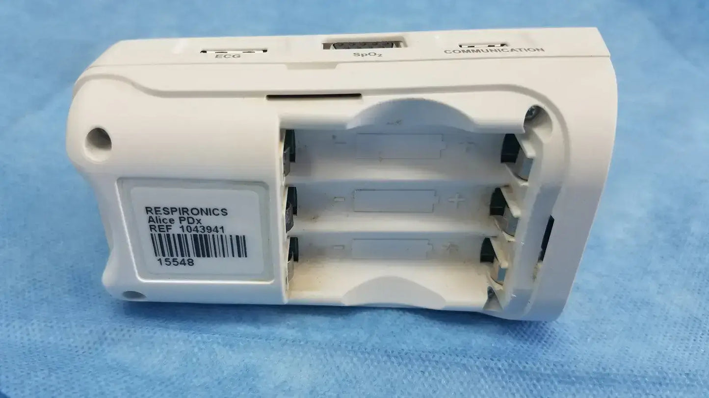 RESPIRONICS ALICE PDx Ref # 1043941 Sleep Diagnostic Missing Piece Sleep Diagnostic System, as-is (for parts) product photo 7