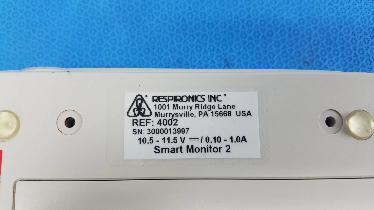 Respironics Smartmonitor 2 Apnea Monitor Ref 4002 Apnea Monitor, second-hand product photo 13