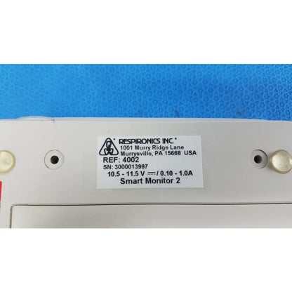 Respironics Smartmonitor 2 Apnea Monitor Ref 4002 Apnea Monitor, second-hand product photo 13