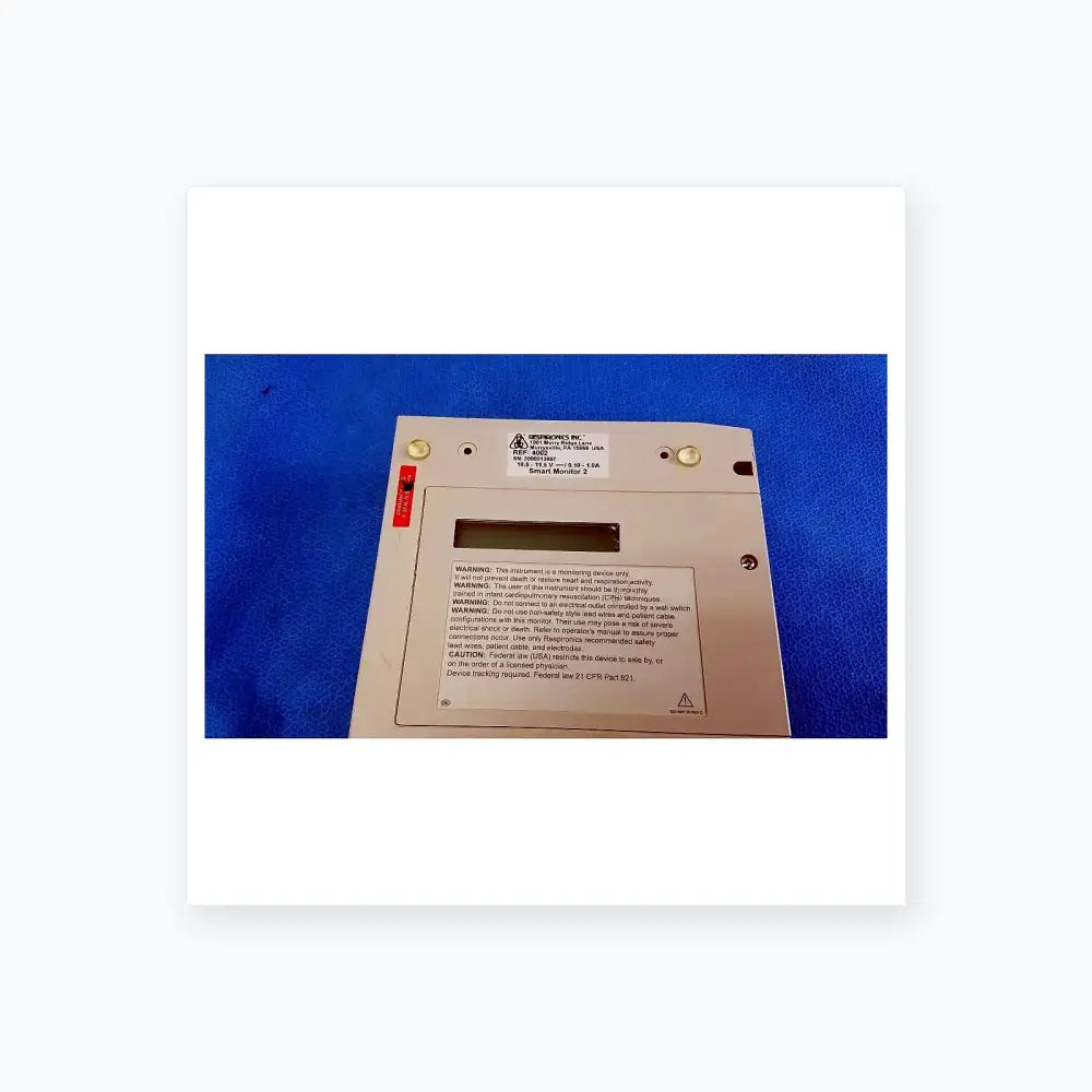 Respironics Smartmonitor 2 Apnea Monitor Ref 4002 Apnea Monitor, second-hand product photo 12