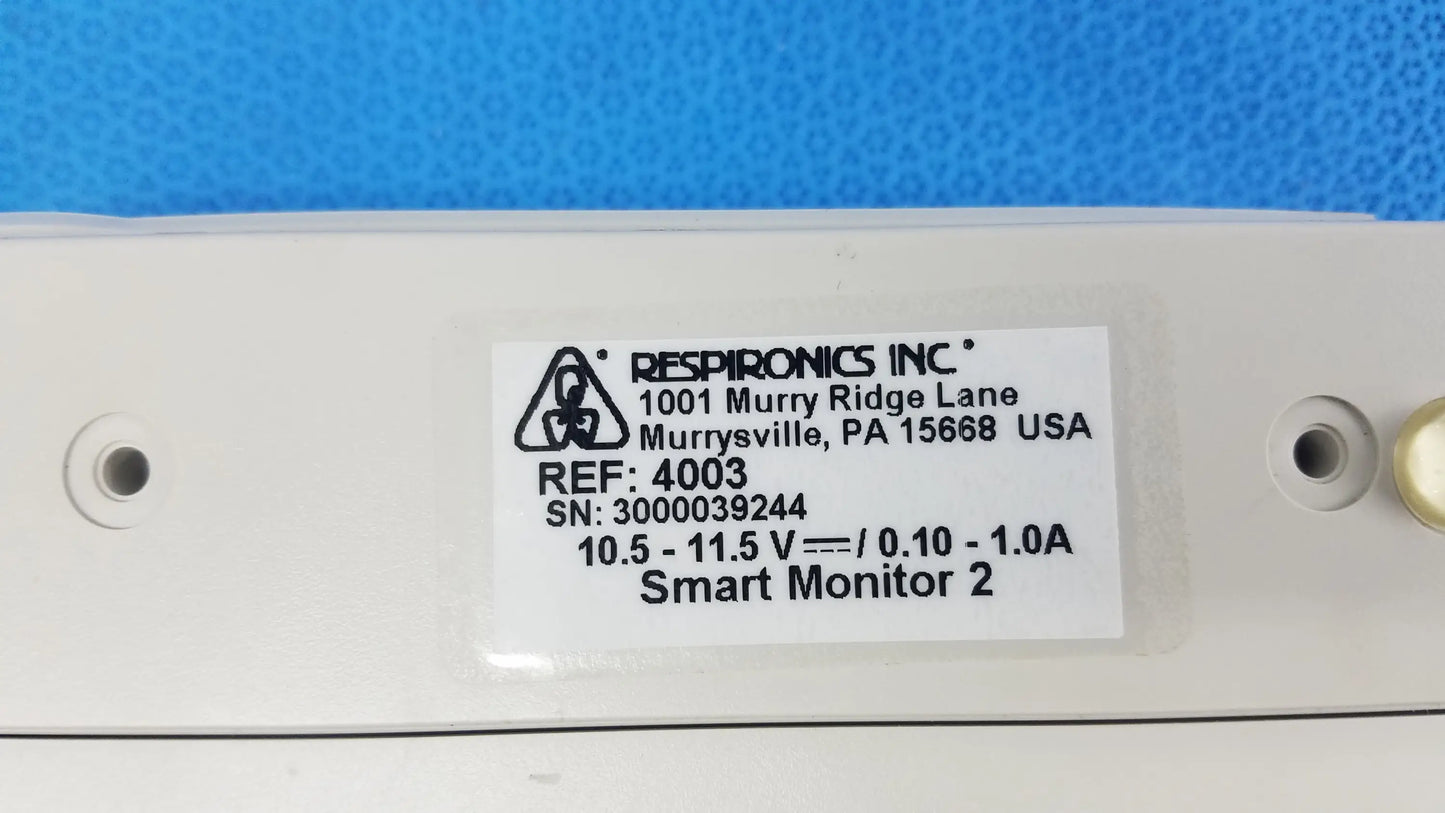 Respironics Smartmonitor 2 Apnea Monitor Ref 4003 Apnea Monitor, second-hand product photo 9
