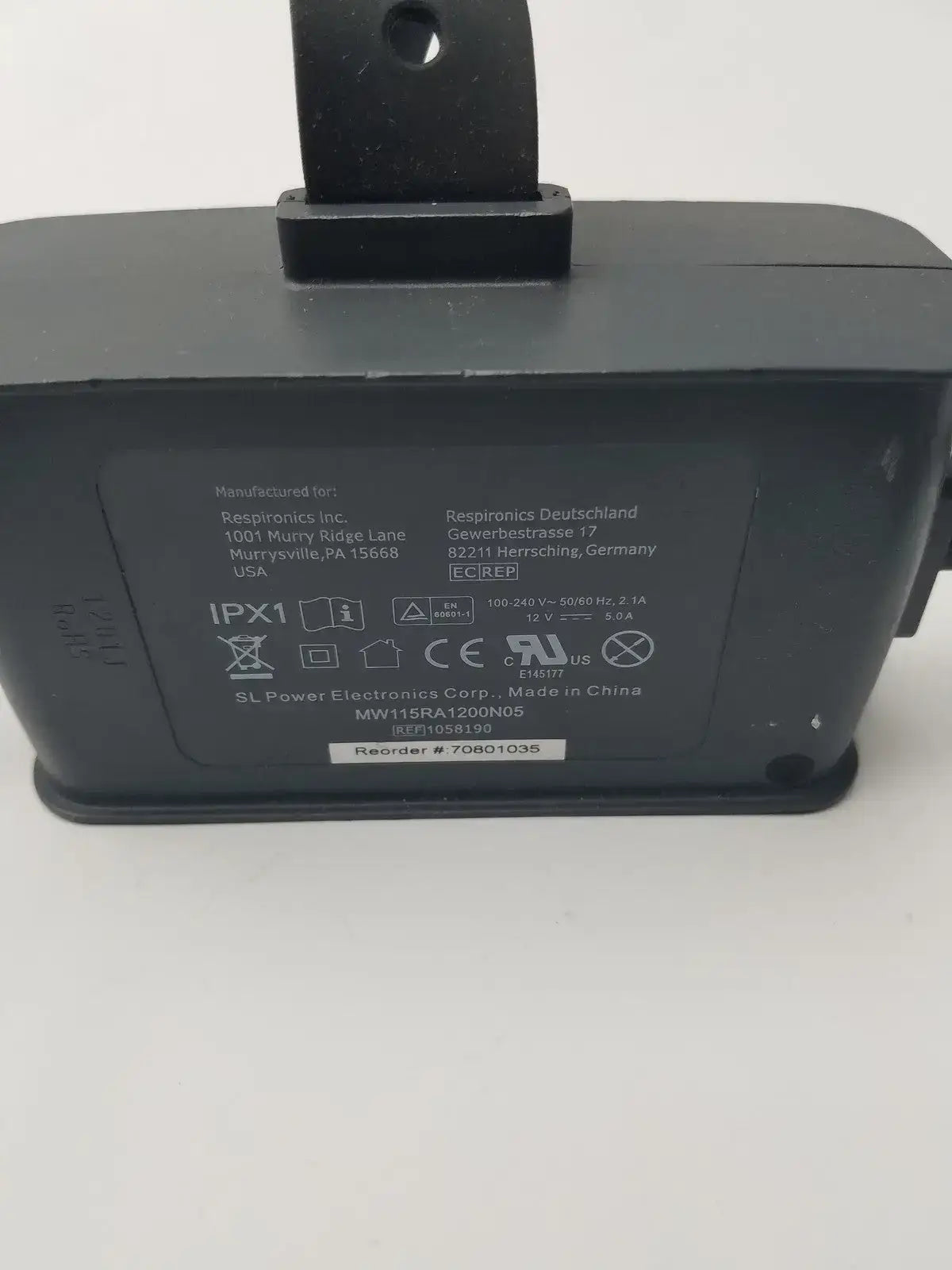 Philips Respironics Respironics System AC Adapter Power Supply 12V 5A OEM Tested 1058190 AC Adapter Power Supply, second-hand product photo 3