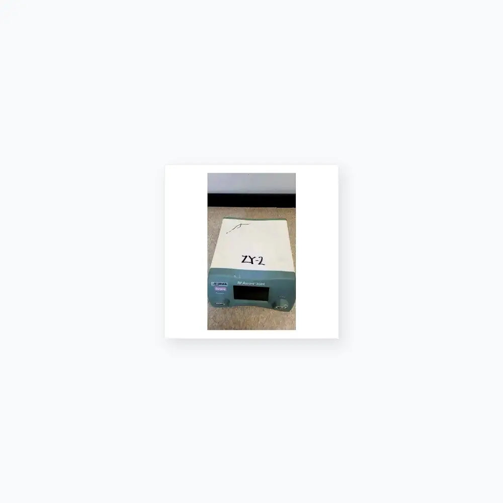 RF Surgical Systems Assure Detection Console 200X Surgical RF Detection Console, as-is (for parts) product photo 3