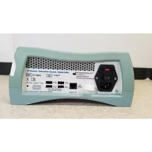 RF Surgical Systems Assure Detection Console 200X Surgical RF Detection Console, as-is (for parts) product photo 6