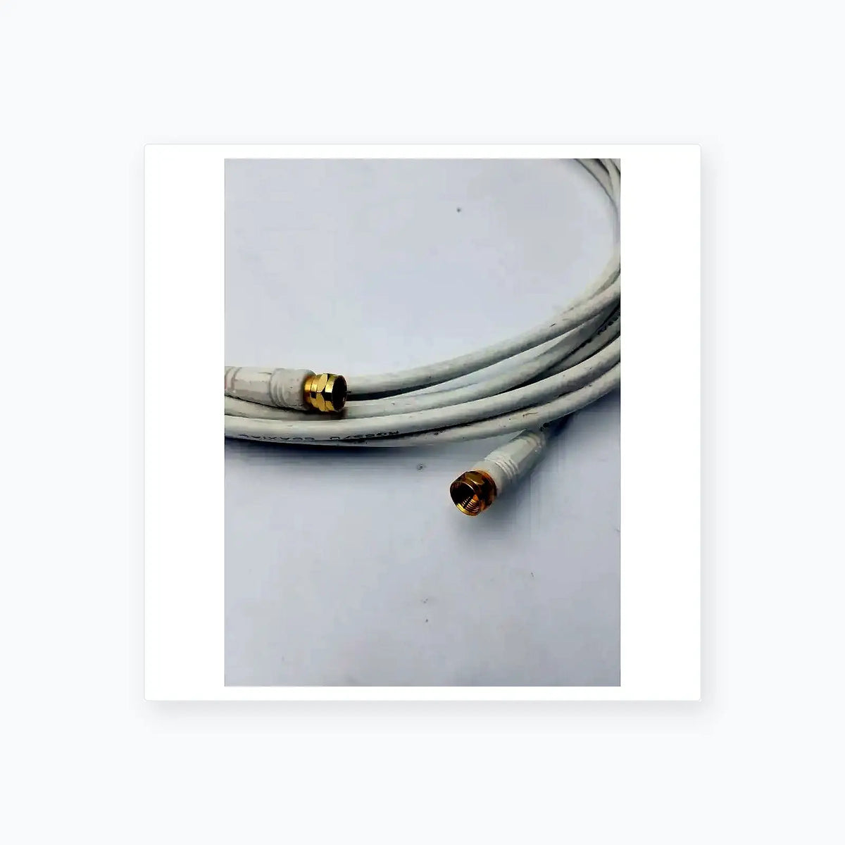 Generic RG59/U Coaxial Cable BNC Male to Male Connector Coax Cable for Video Coaxial Cable, second-hand product photo 2