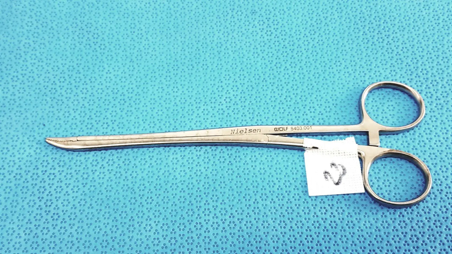 Reuse Medical Richard Wolf 8403.001 Meniscus Grasping Forceps – Arthroscopic Surgical Instrume Surgical & Orthopedic Instruments, second-hand product photo 1