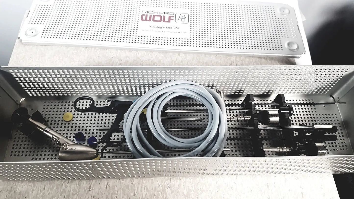 Reuse Medical Richard Wolf 8585.024 Mini Cystoscope Tray Endoscopes, second-hand product photo 1