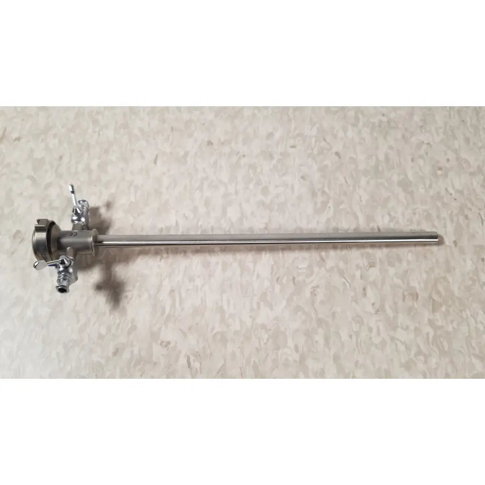 Stainless steel richard wolf endoscope sheath 10fr instrument with long slender shaft and multiport jointed head