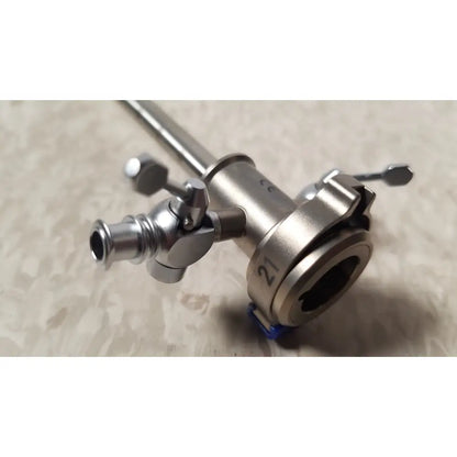 Stainless steel richard wolf endoscope sheath 10fr instrument with long slender shaft and articulated joints