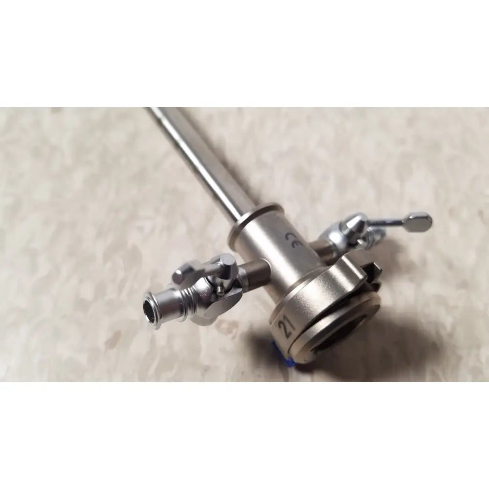 Stainless steel richard wolf endoscope sheath 10fr instrument with long slender shaft and multiple articulated joints