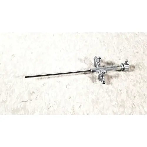 Silver richard wolf 8852.03 sheath surgical instrument with long slender shaft and articulated joints for reuse medical use