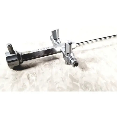 Silver metallic richard wolf 8852.03 sheath endoscope with slender articulated joints for reuse medical use