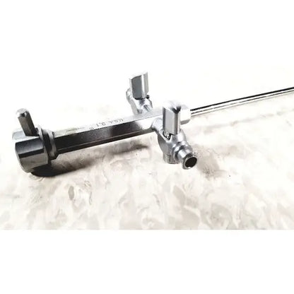 Silver metallic richard wolf 8852.03 sheath endoscope with slender articulated joints for reuse medical use