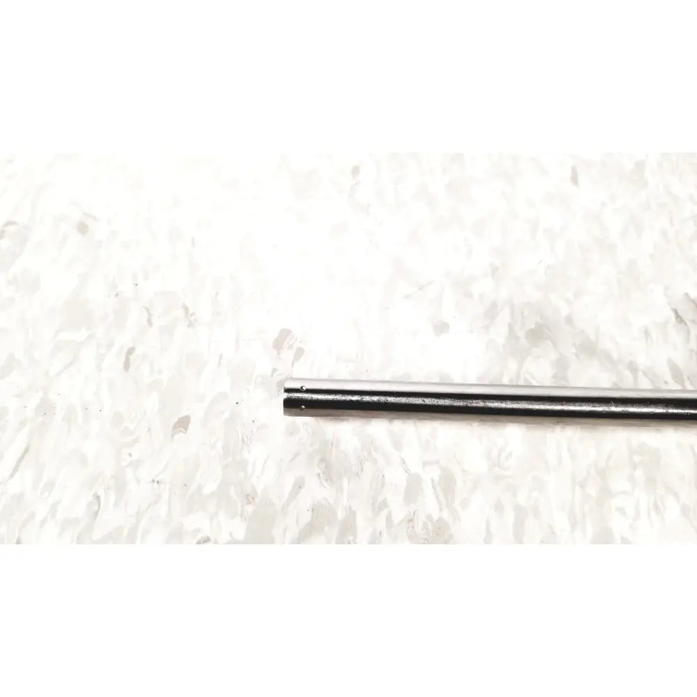 Richard Wolf 8933.01 sleek metallic silver 7mm endoscope sheath with smooth finish and two holes near one end