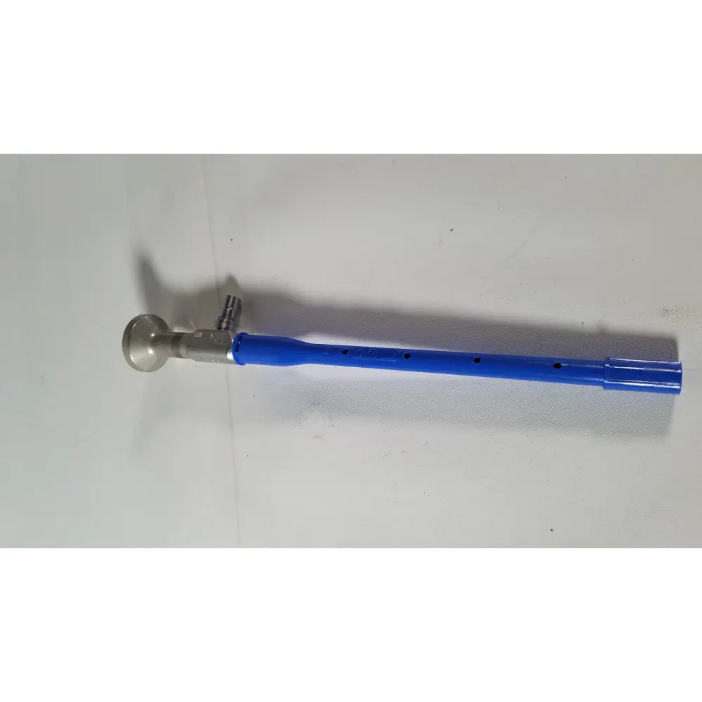 Richards Wolf 4.0 mm 70° arthroscope featuring blue plastic body with metallic valve and connector for reuse medical use
