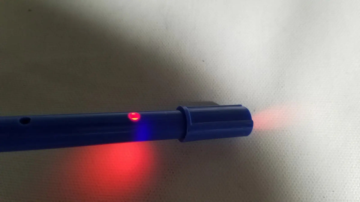 Blue plastic laser pointer emitting red beam for richards wolf 4.0 mm 70° arthroscope reuse medical device