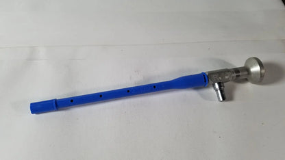 Blue plastic tube with metal connector and valve assembly for richards wolf 4.0 mm 70° arthroscope reuse medical use