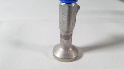 Silver metallic pipe wrench with blue plastic handle for richards wolf 4.0 mm 70° arthroscope reuse medical use