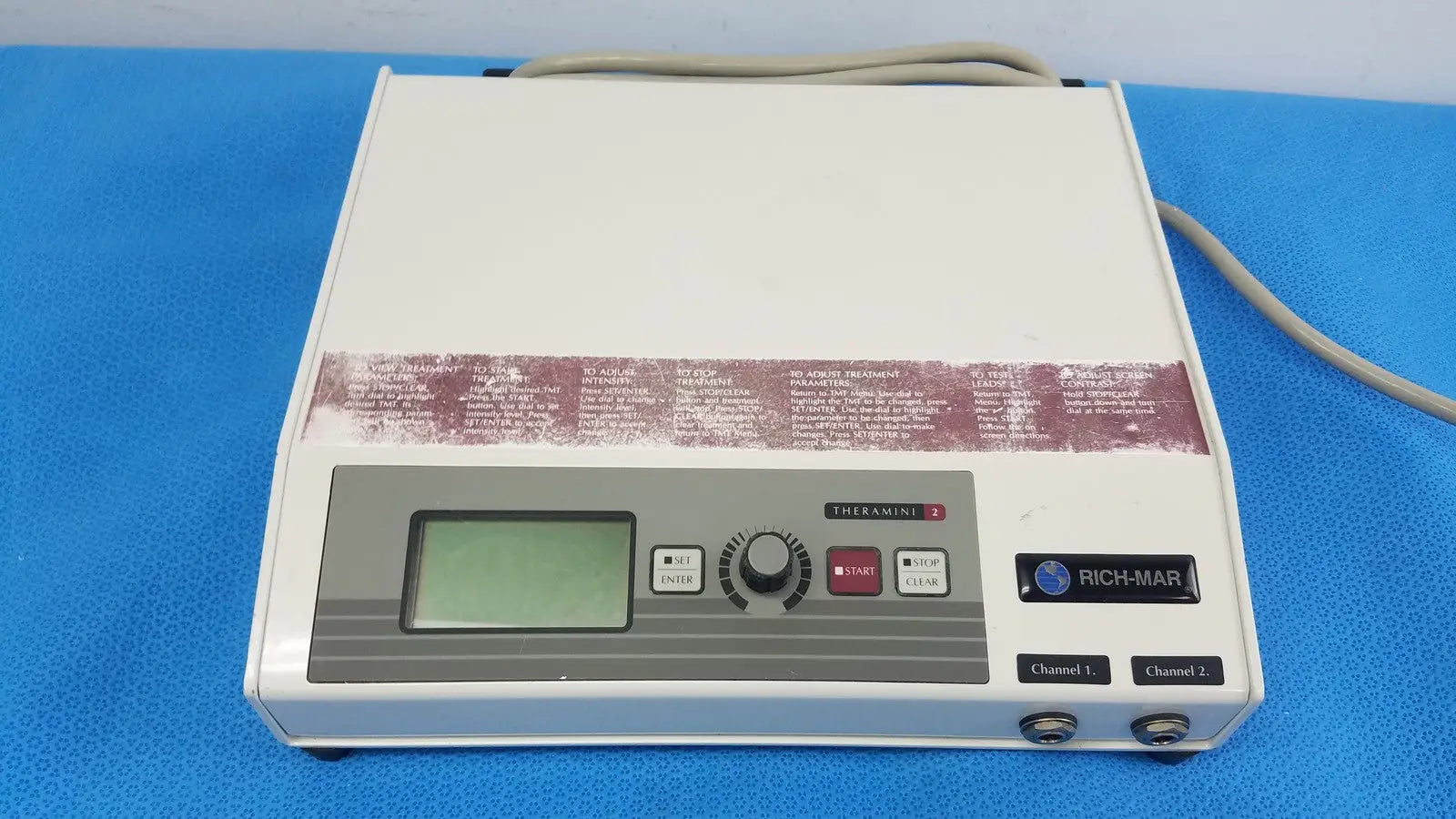 Reuse Medical Richmar Theramini 2 Electrical Muscle Stimulation System Other Medical & Lab Equipment, second-hand product photo 1