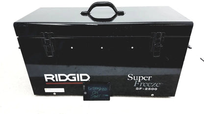 Ridgid SF-2500 Super Freeze Pipe Freezing/Freezer Unit Kit Pipe Freezing Unit, second-hand product photo 1